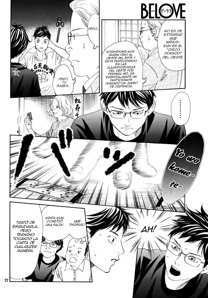 Chihayafuru capítulo 186, página 24