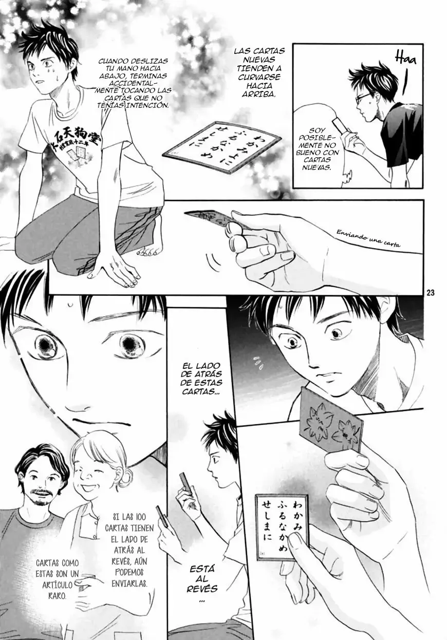 Chihayafuru capítulo 186, página 25