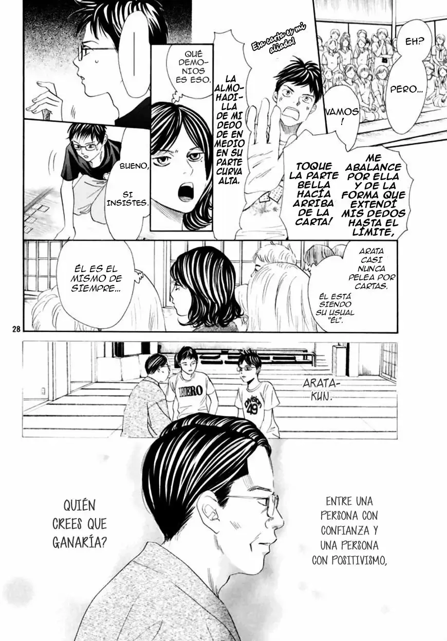 Chihayafuru capítulo 186, página 30