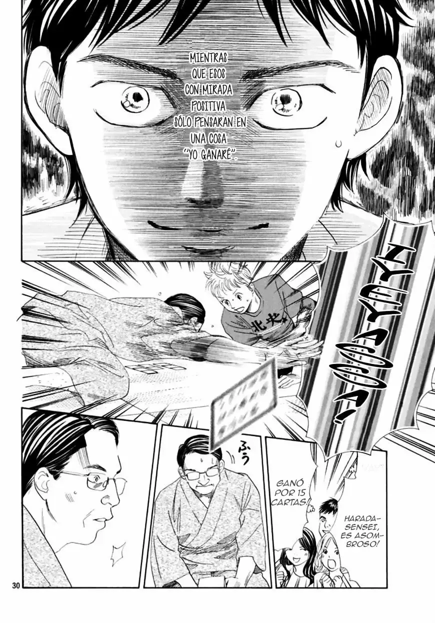 Chihayafuru capítulo 186, página 32