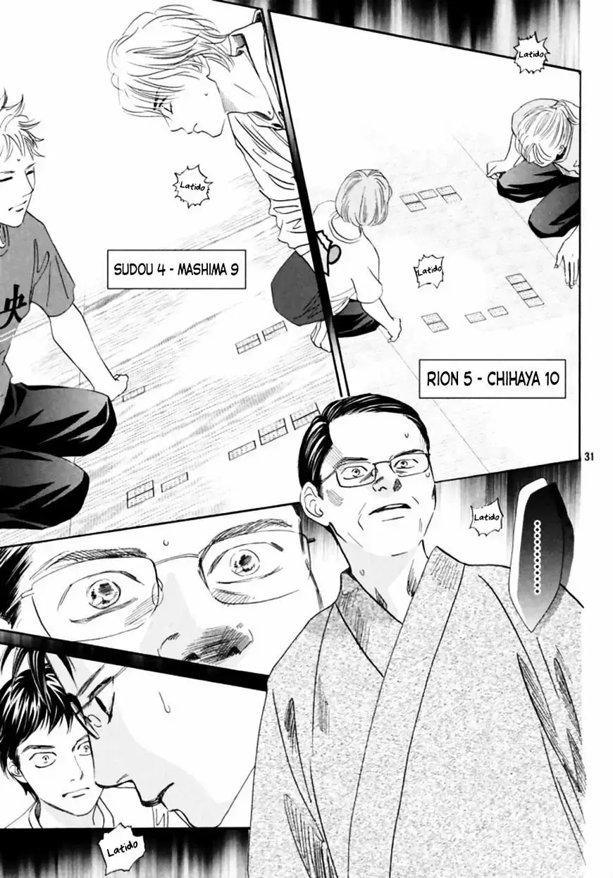 Chihayafuru capítulo 186, página 33