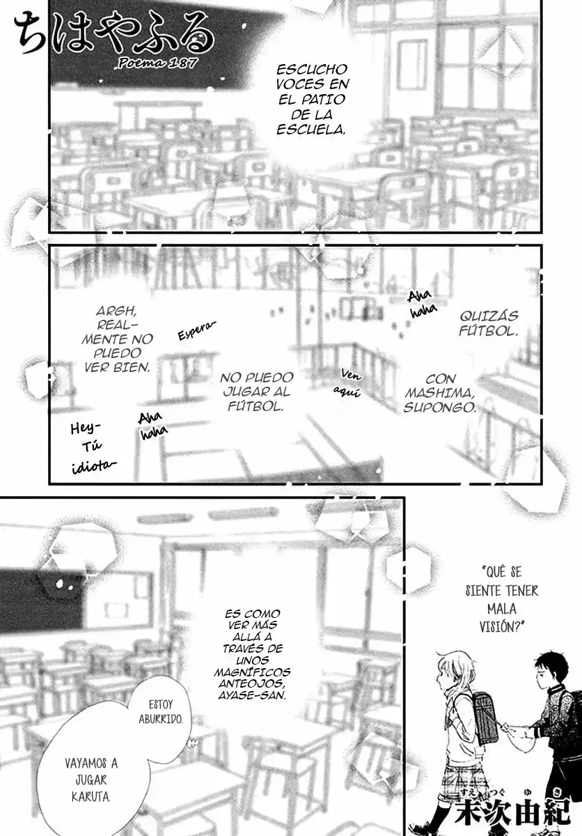Chihayafuru capítulo 187, página 2