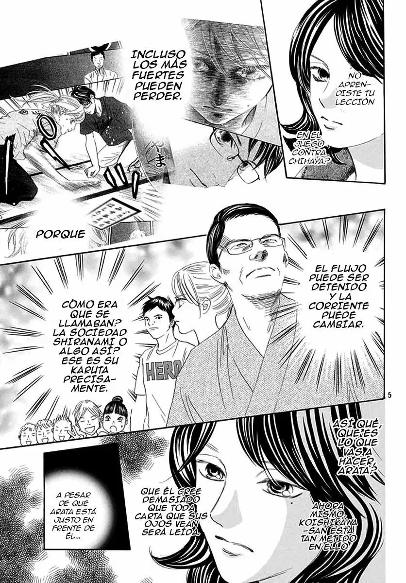 Chihayafuru capítulo 187, página 6