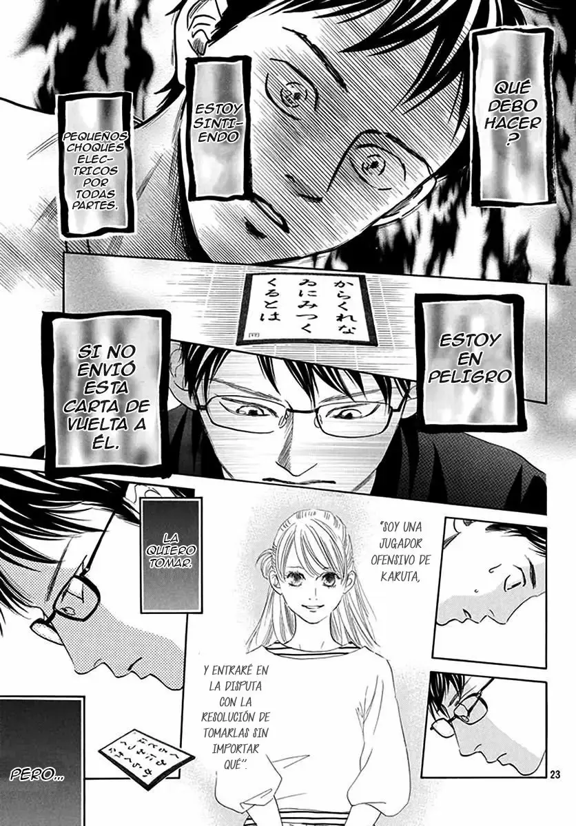 Chihayafuru capítulo 187, página 22
