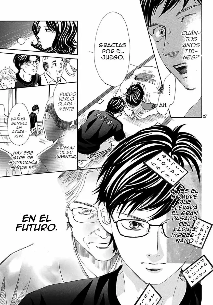 Chihayafuru capítulo 187, página 26