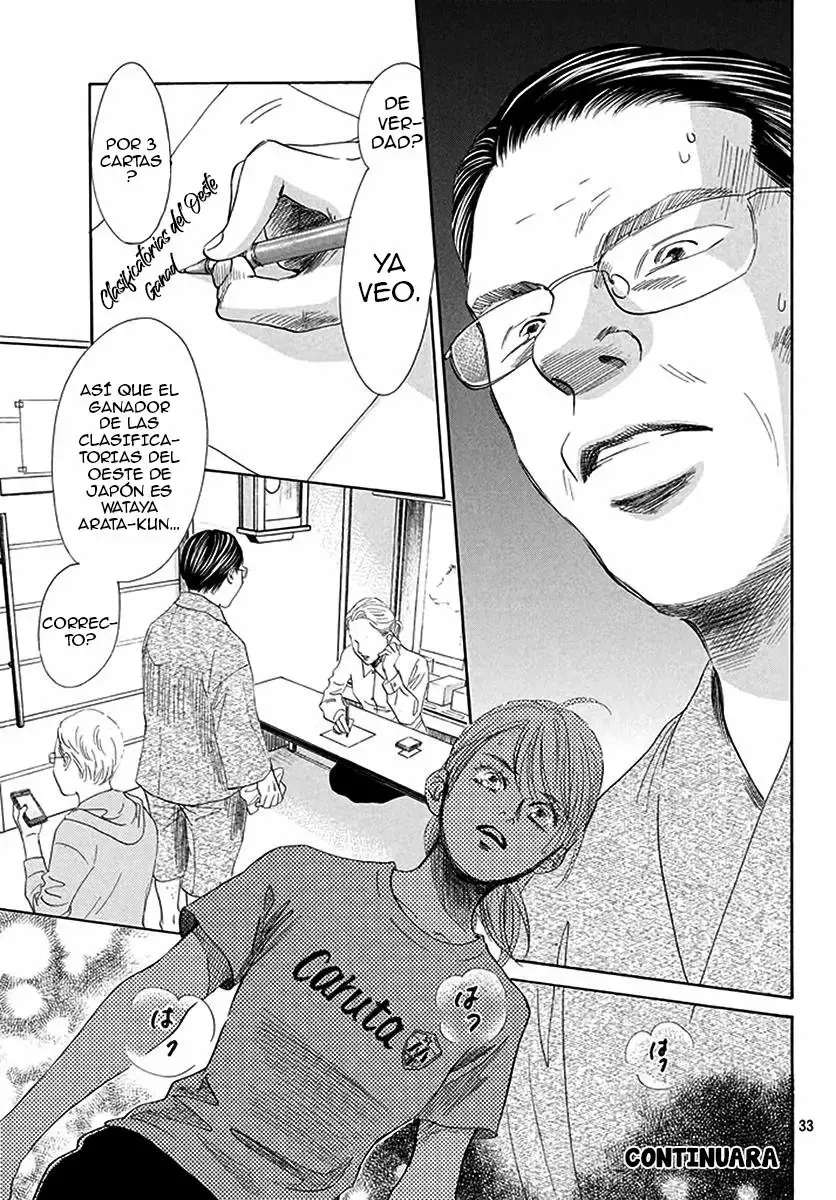 Chihayafuru capítulo 187, página 32