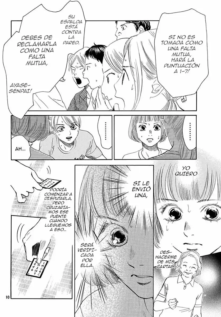 Chihayafuru capítulo 188, página 11