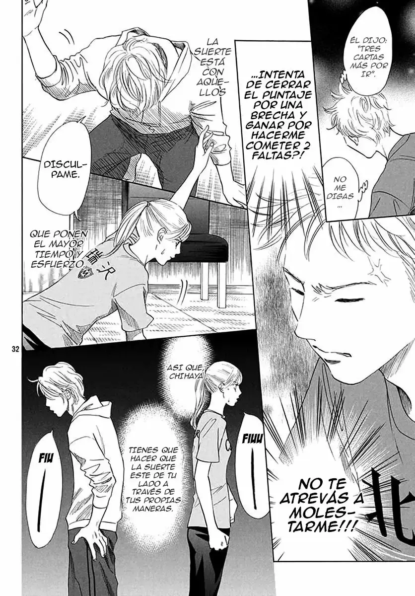Chihayafuru capítulo 188, página 31