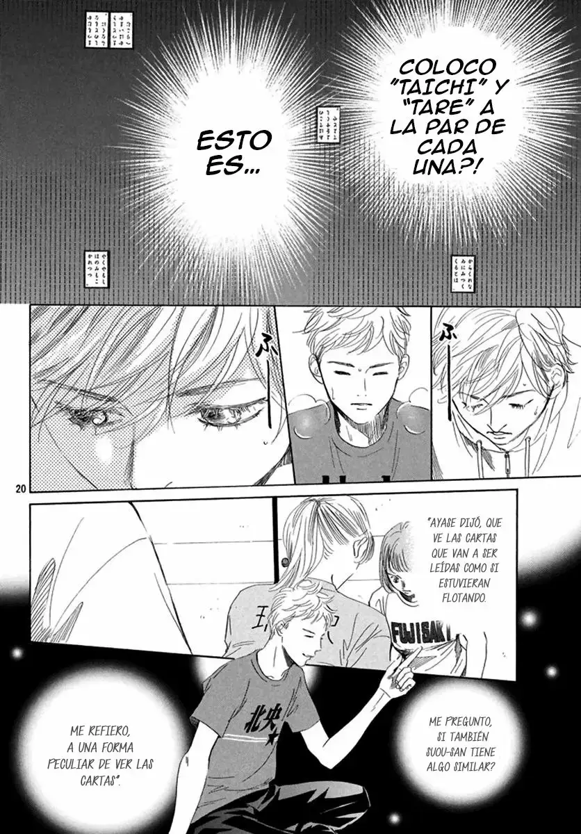 Chihayafuru capítulo 189, página 21