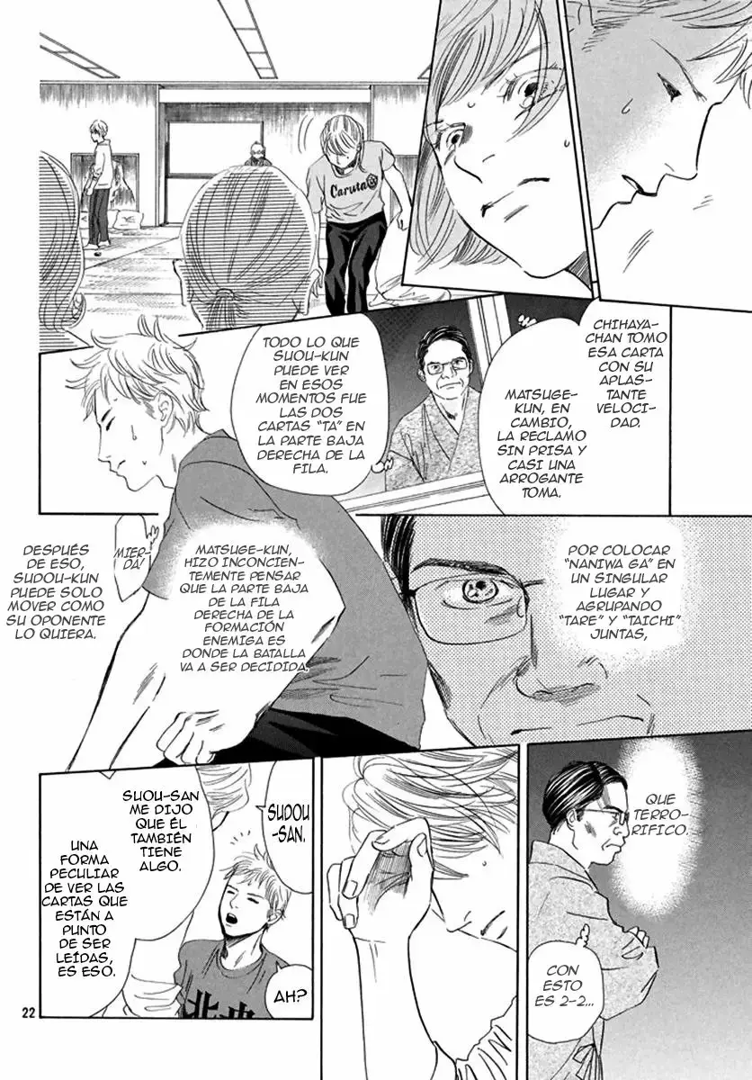 Chihayafuru capítulo 189, página 23