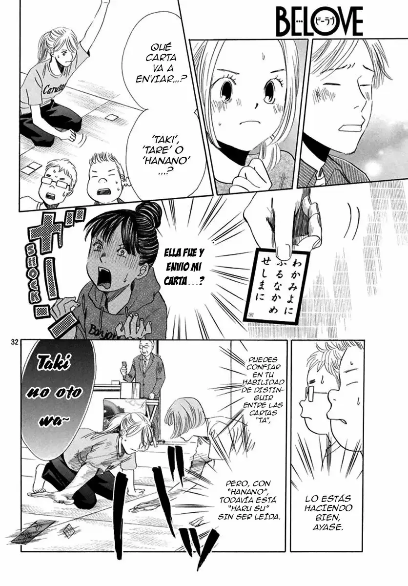 Chihayafuru capítulo 189, página 33