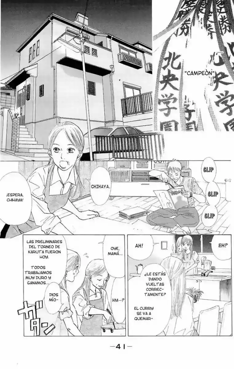 Chihayafuru capítulo 19, página 7