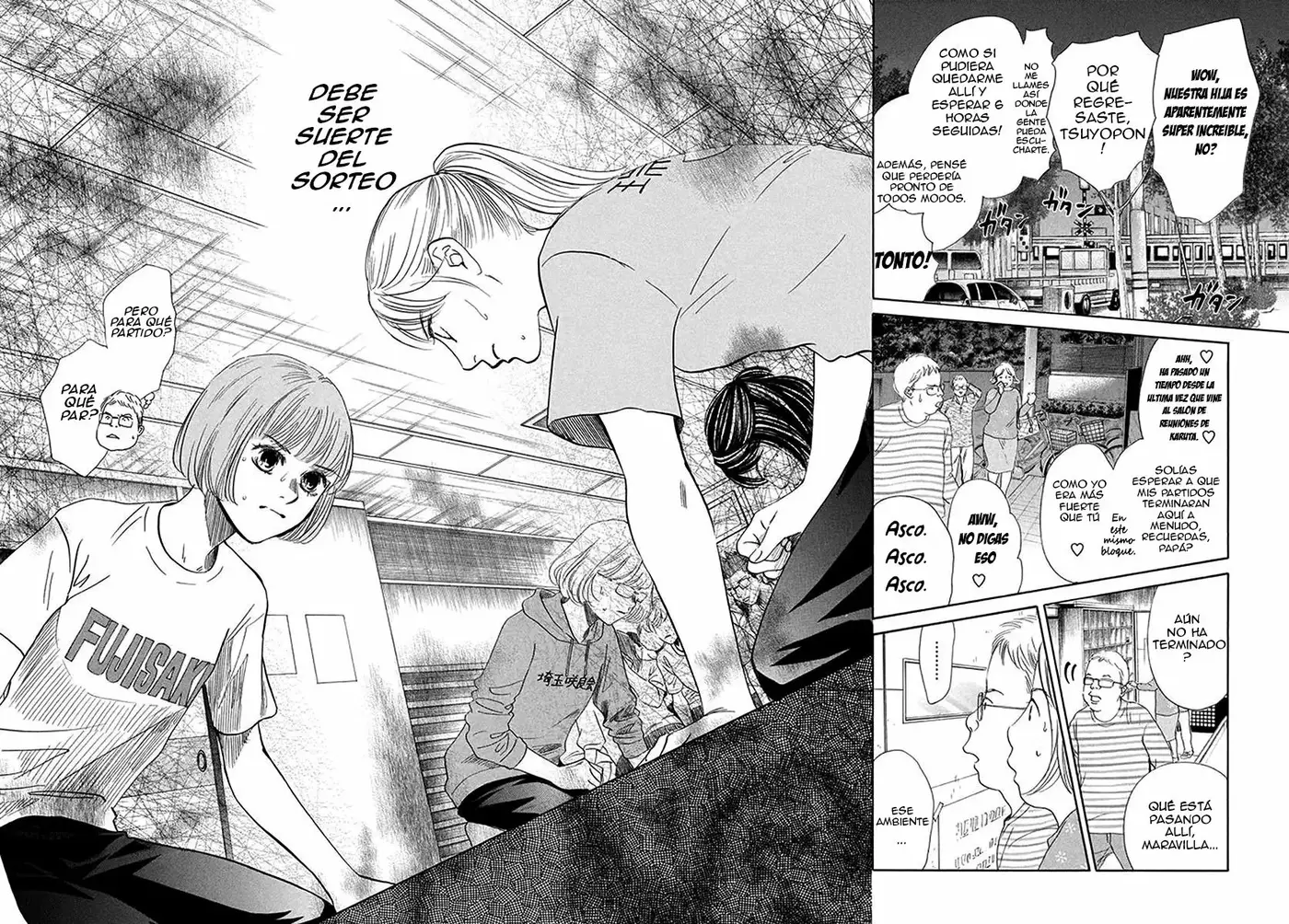 Chihayafuru capítulo 190, página 4