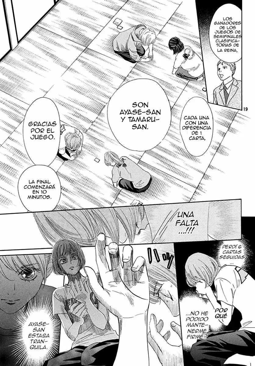 Chihayafuru capítulo 190, página 19