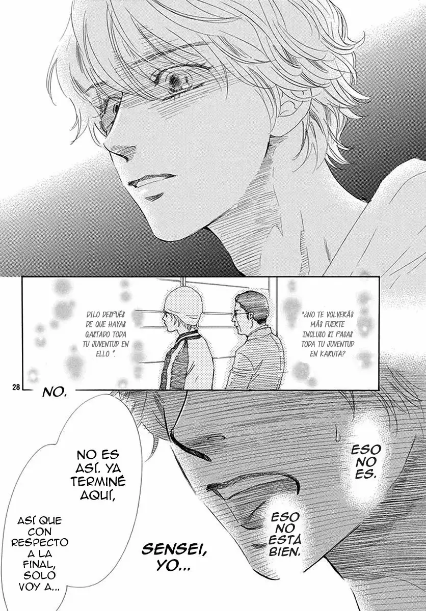 Chihayafuru capítulo 190, página 28