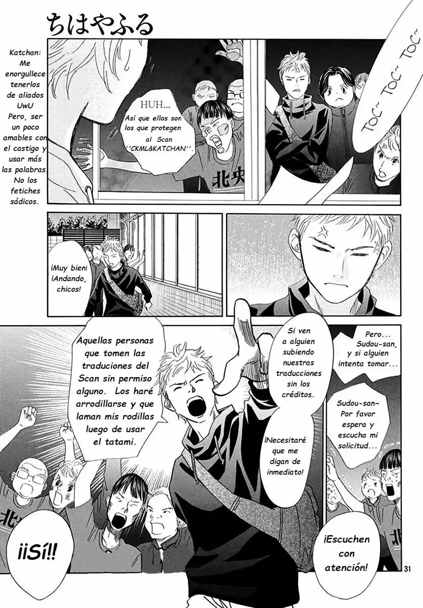 Chihayafuru capítulo 190, página 34