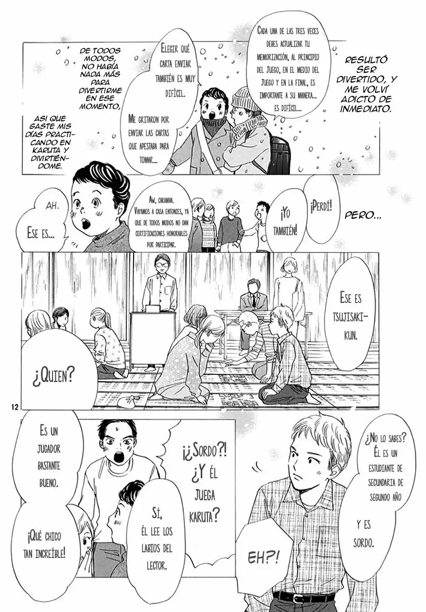 Chihayafuru capítulo 191, página 14
