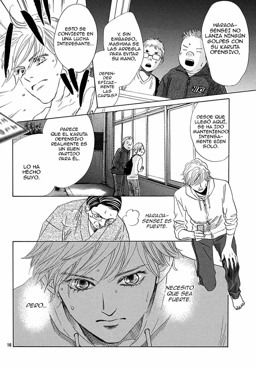 Chihayafuru capítulo 191, página 18