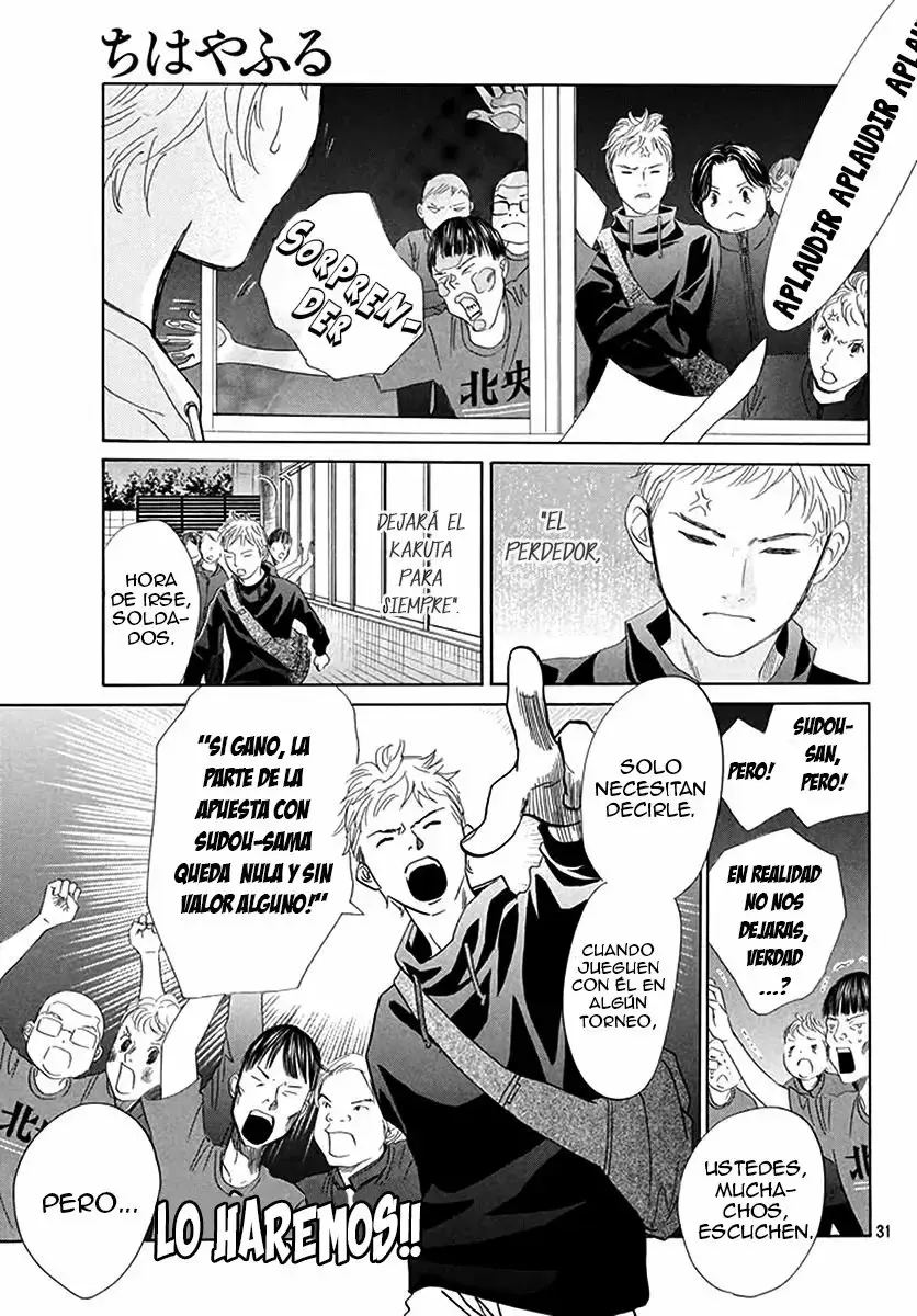 Chihayafuru capítulo 191, página 32