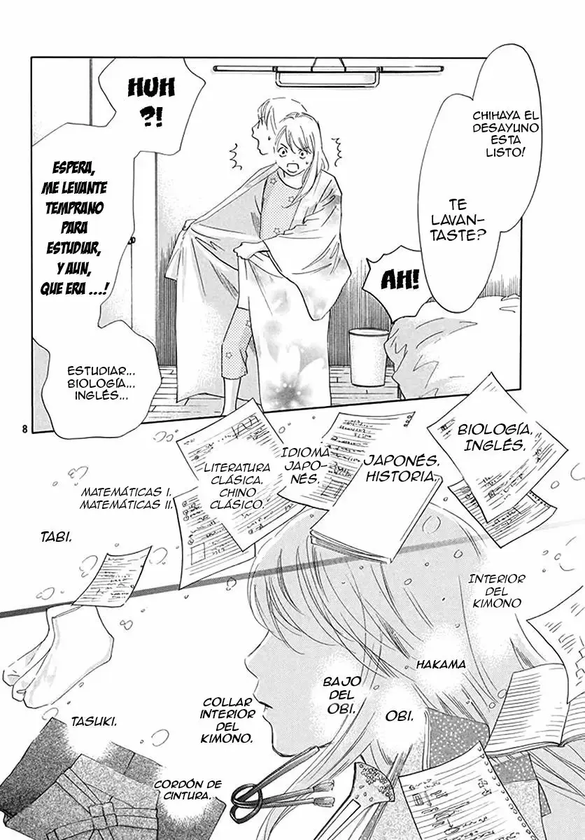 Chihayafuru capítulo 192, página 9