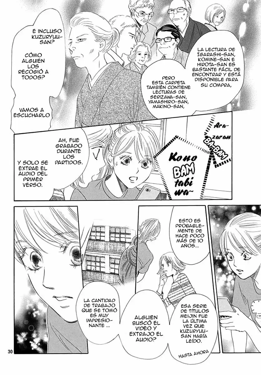 Chihayafuru capítulo 192, página 31