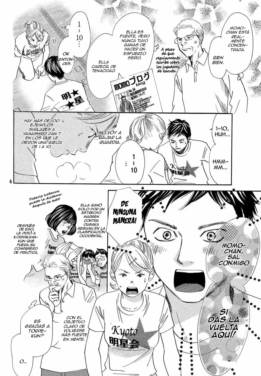 Chihayafuru capítulo 193, página 8