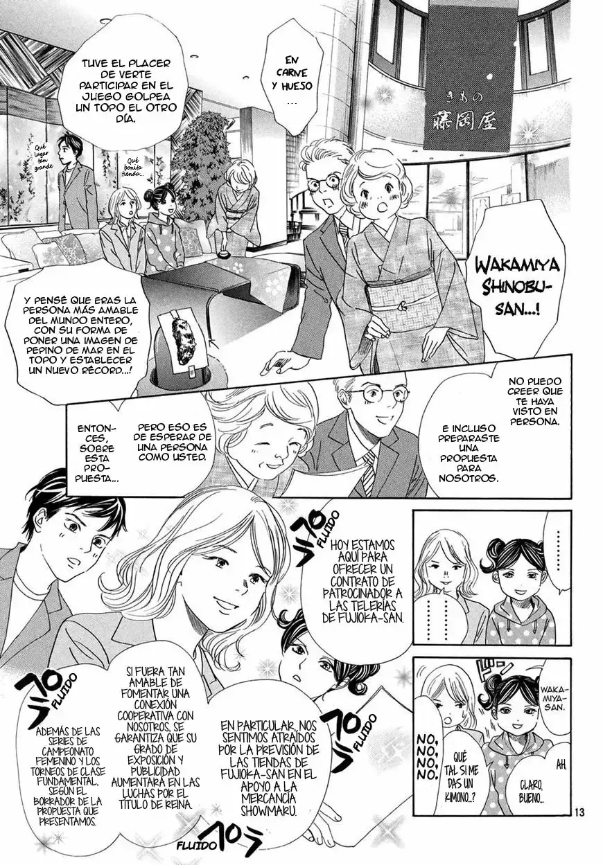 Chihayafuru capítulo 193, página 15