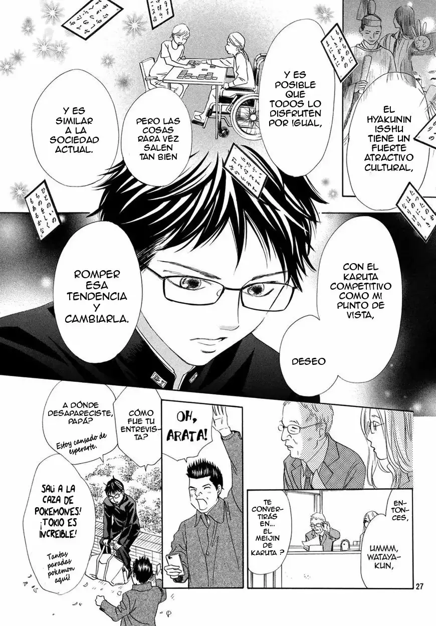 Chihayafuru capítulo 193, página 29