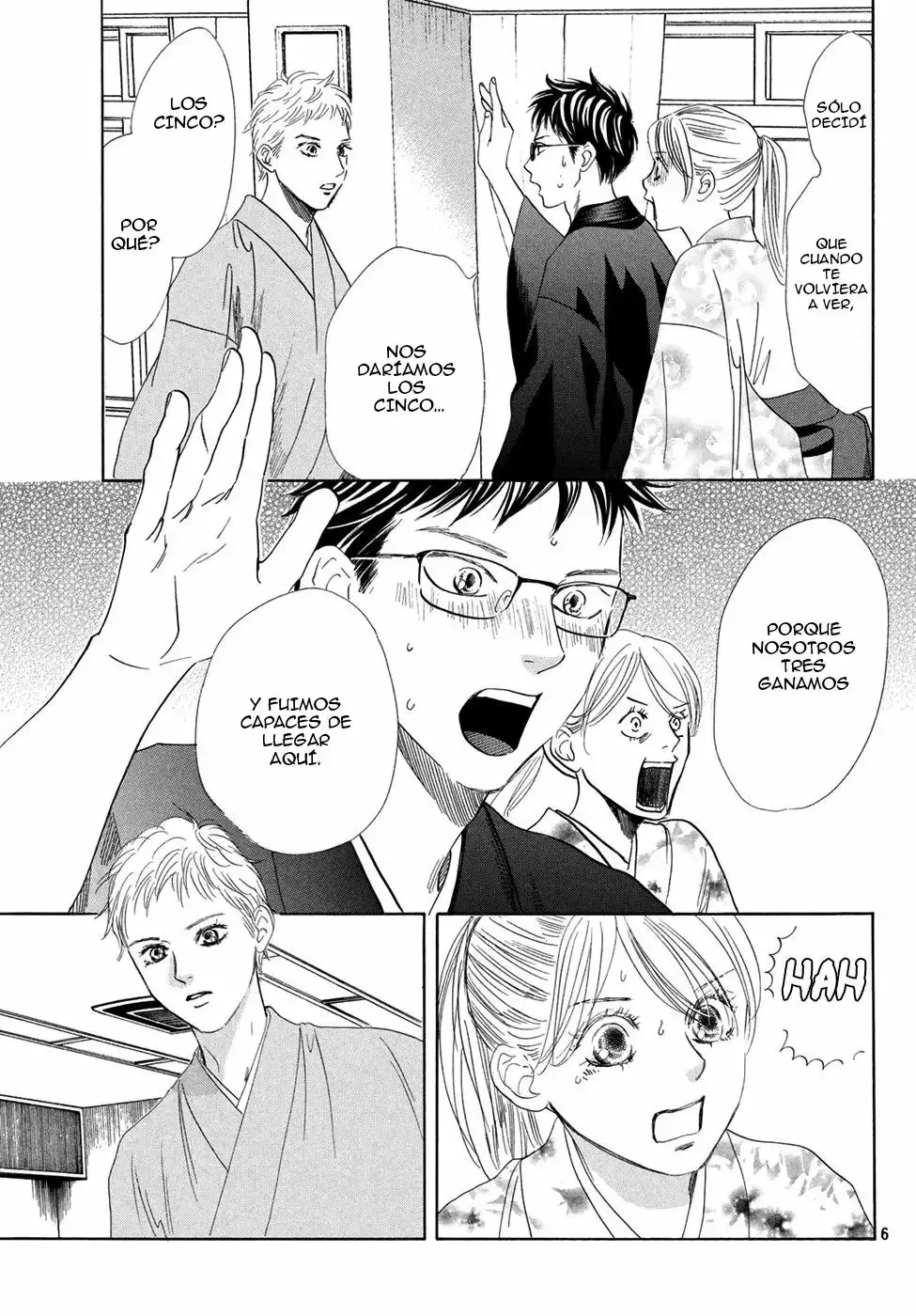 Chihayafuru capítulo 194, página 8