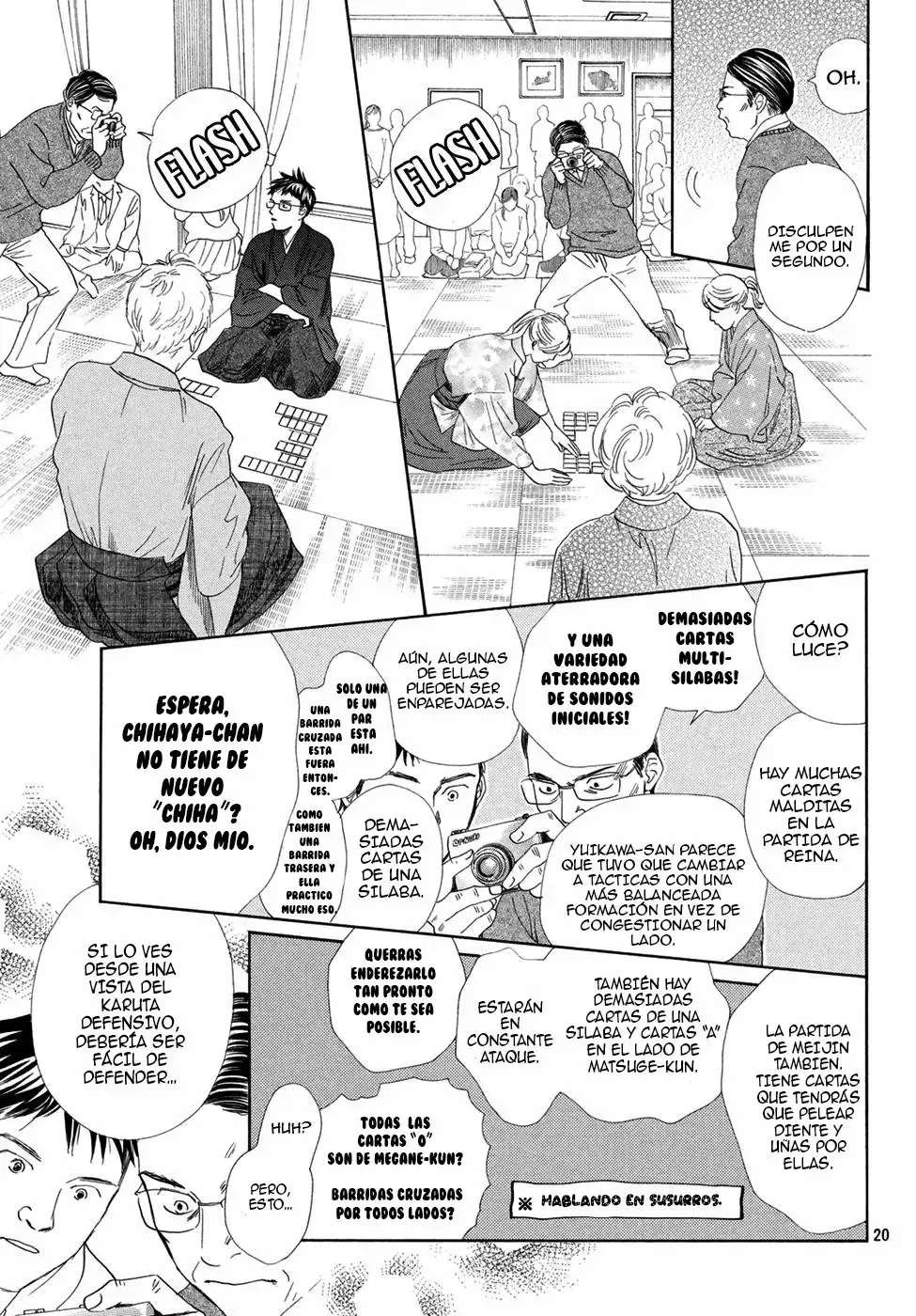 Chihayafuru capítulo 194, página 21