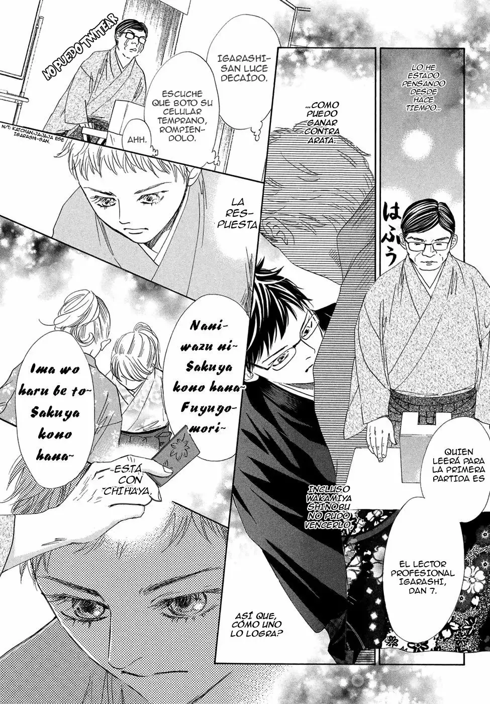 Chihayafuru capítulo 194, página 23