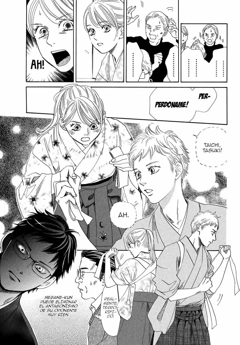 Chihayafuru capítulo 194, página 28