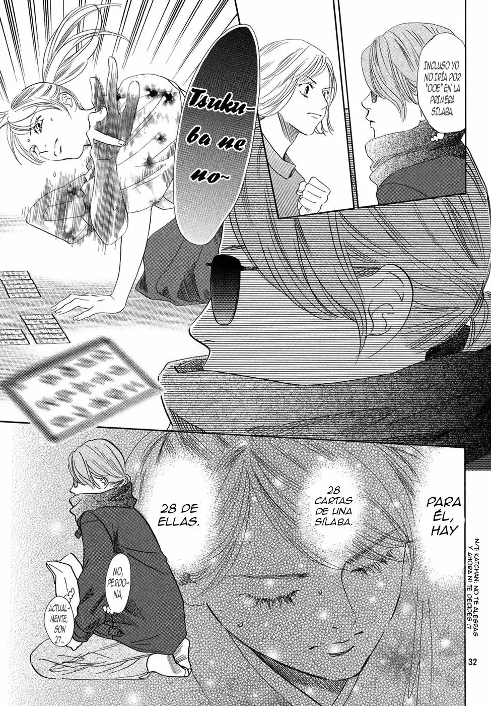 Chihayafuru capítulo 194, página 32