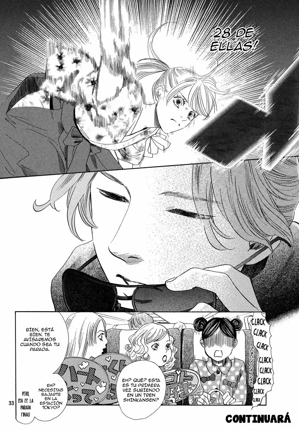 Chihayafuru capítulo 194, página 33