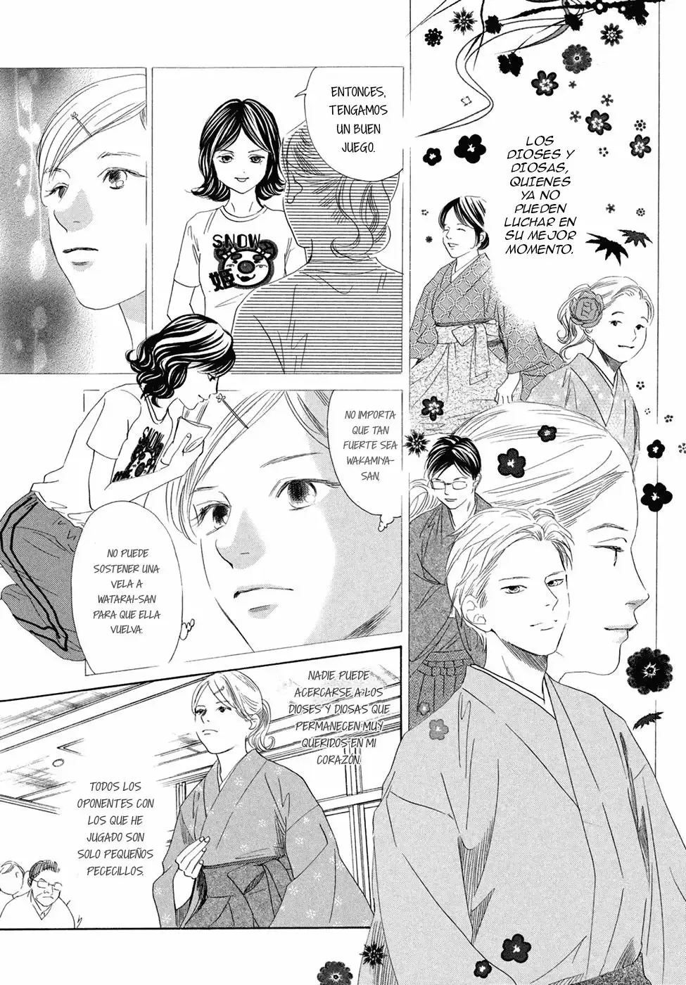 Chihayafuru capítulo 195, página 15