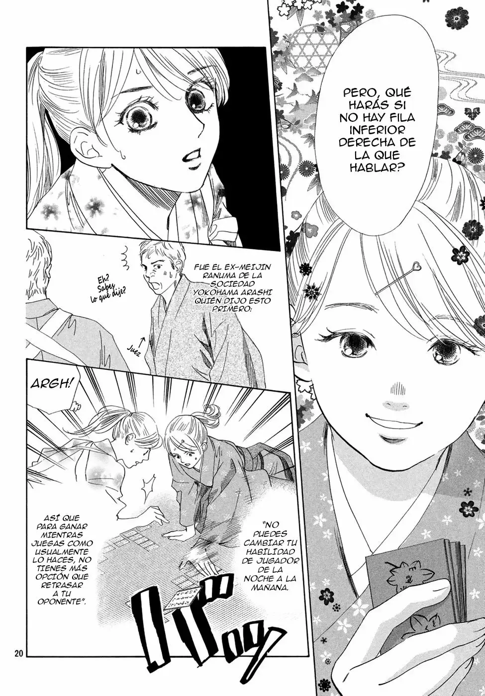 Chihayafuru capítulo 195, página 23