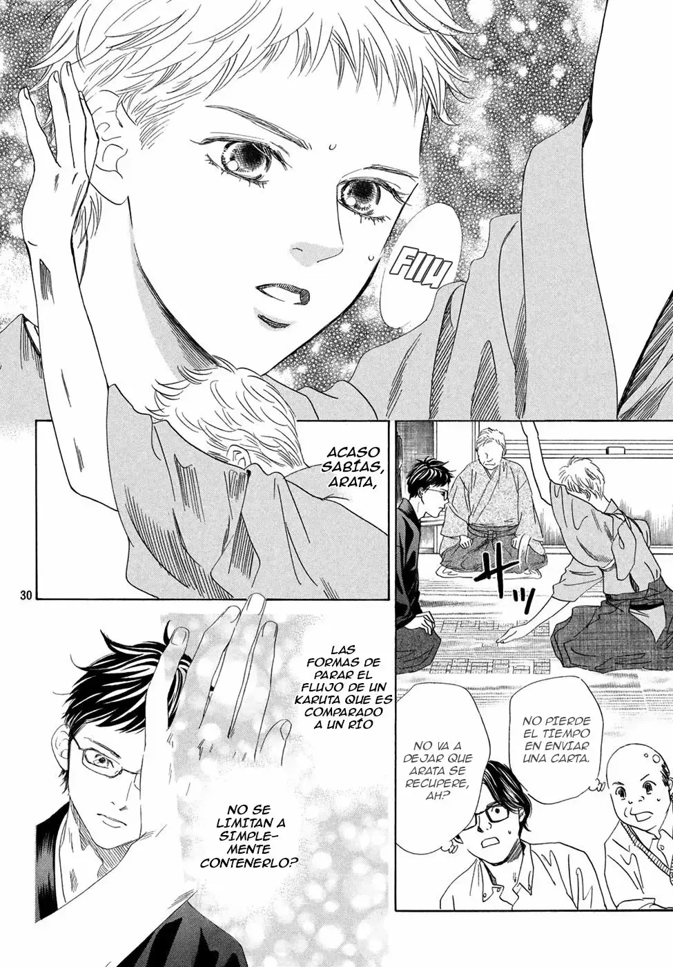 Chihayafuru capítulo 195, página 33