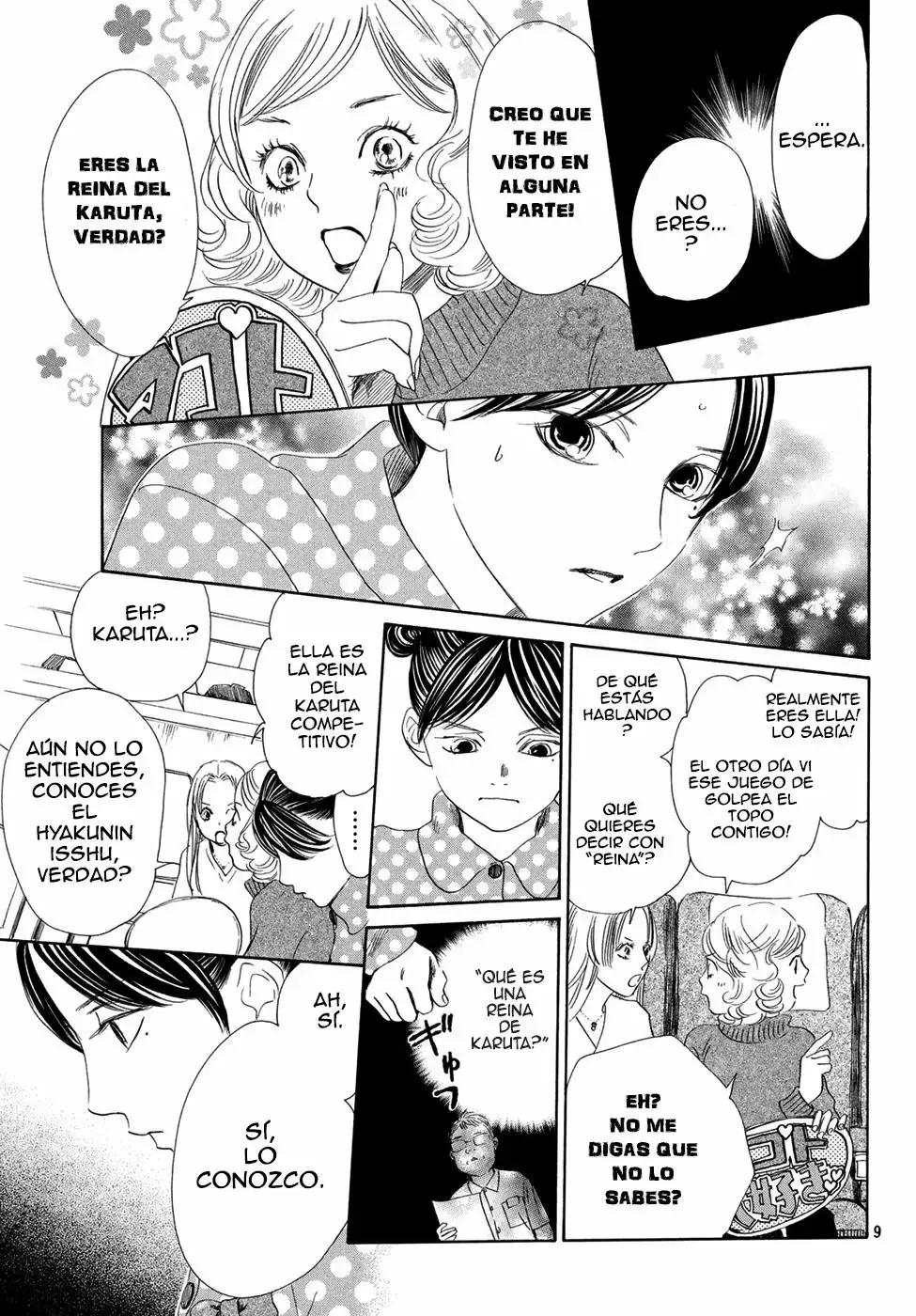 Chihayafuru capítulo 196, página 11