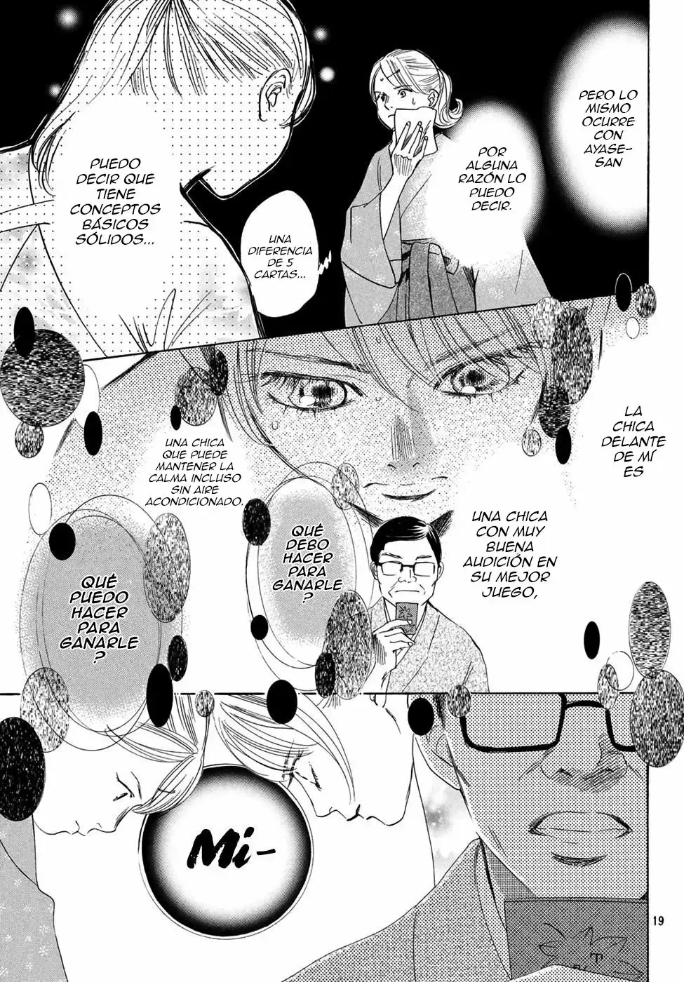 Chihayafuru capítulo 196, página 21