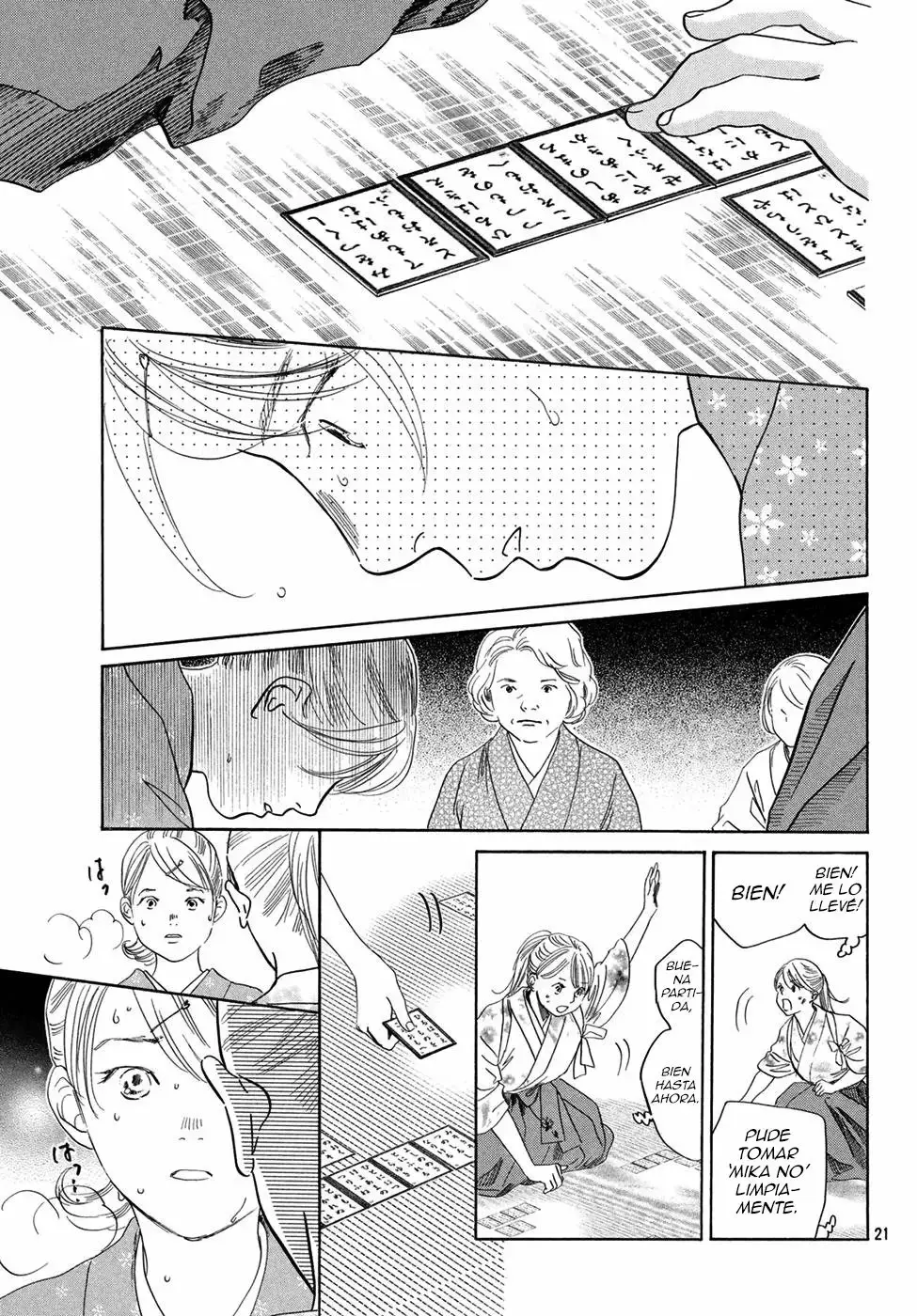 Chihayafuru capítulo 196, página 23
