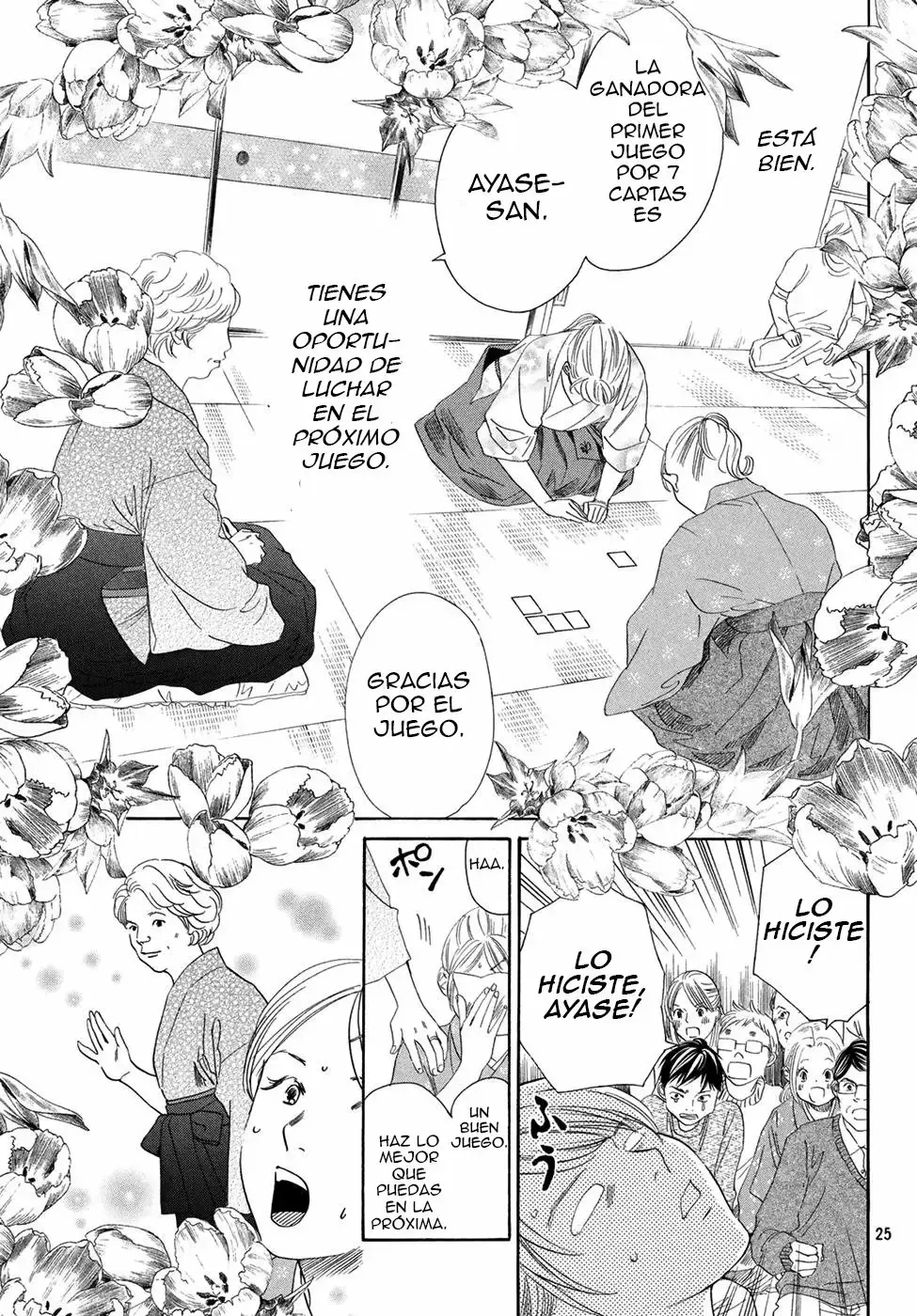Chihayafuru capítulo 196, página 27