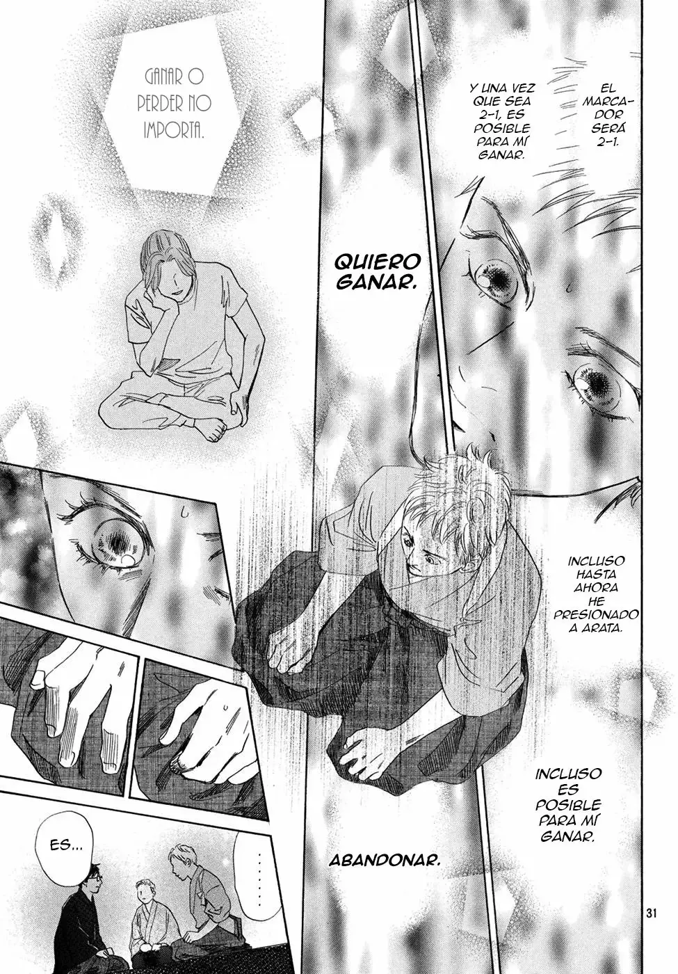 Chihayafuru capítulo 196, página 33