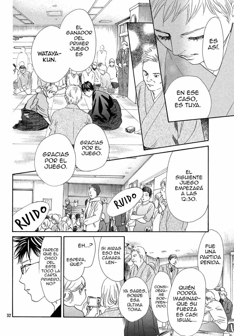 Chihayafuru capítulo 196, página 34
