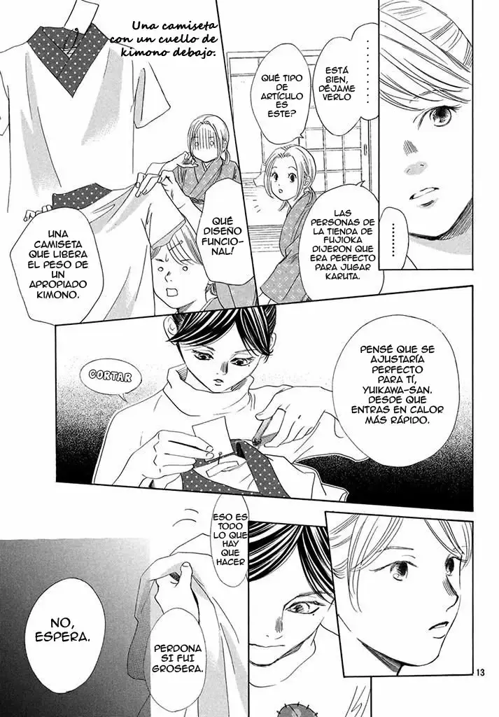 Chihayafuru capítulo 197, página 17