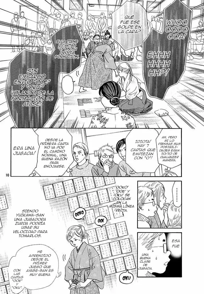 Chihayafuru capítulo 198, página 11