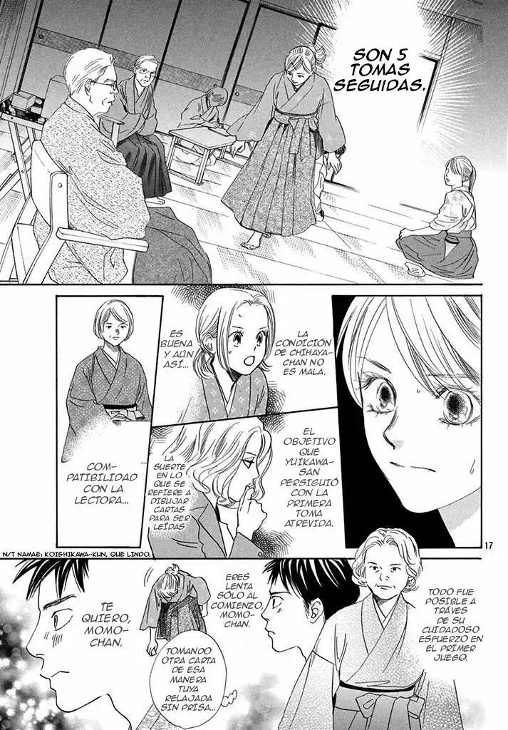 Chihayafuru capítulo 198, página 18