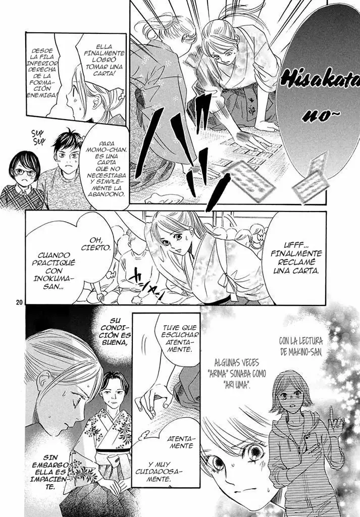 Chihayafuru capítulo 198, página 21