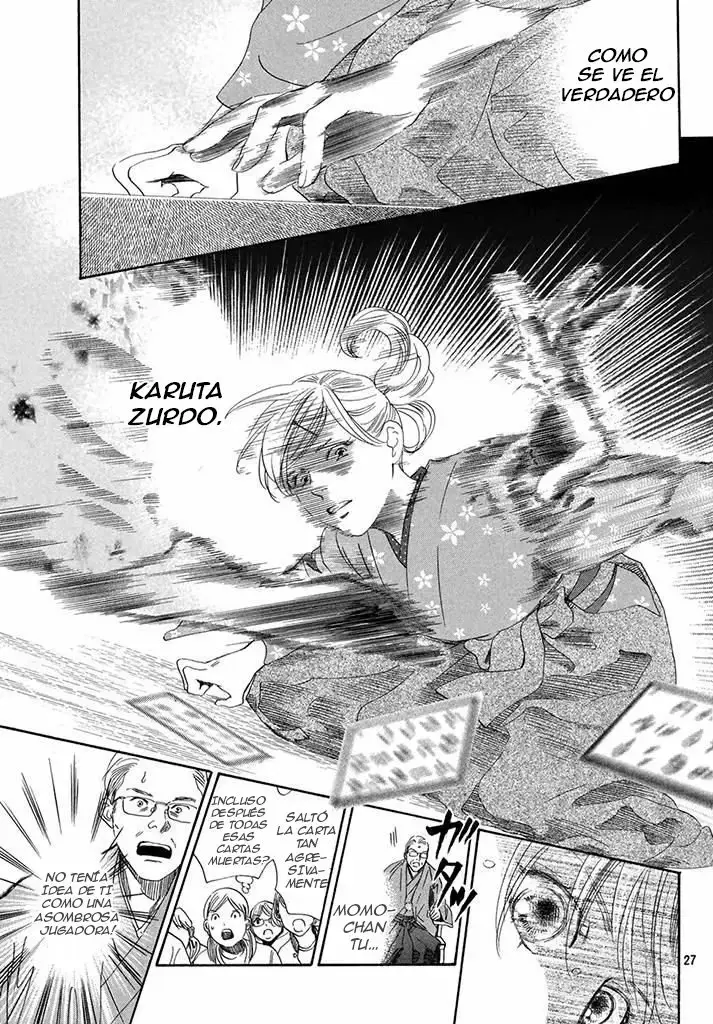 Chihayafuru capítulo 198, página 28