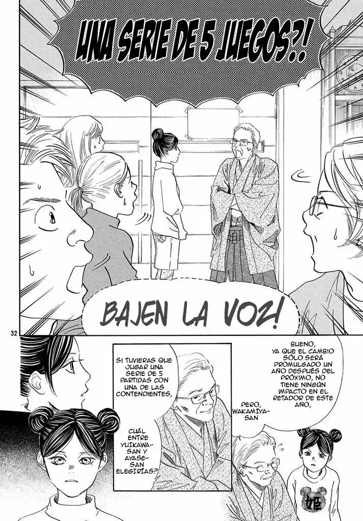 Chihayafuru capítulo 198, página 33