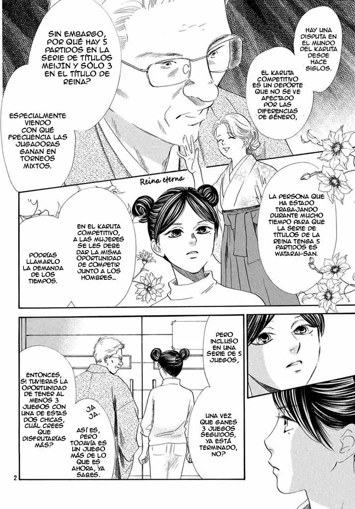Chihayafuru capítulo 199, página 4